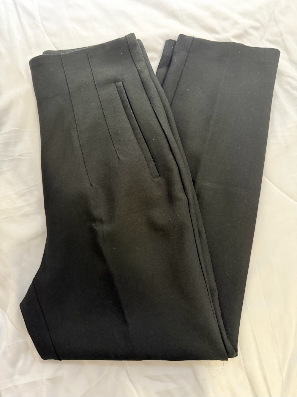 Zara Women's Straight Leg Black Dress Pants